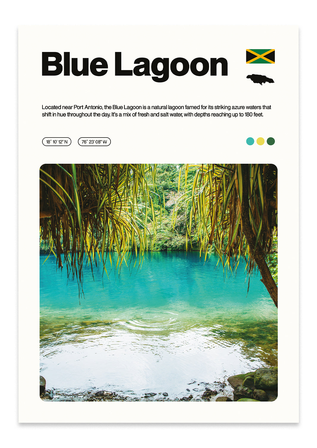 Blue Lagoon Print