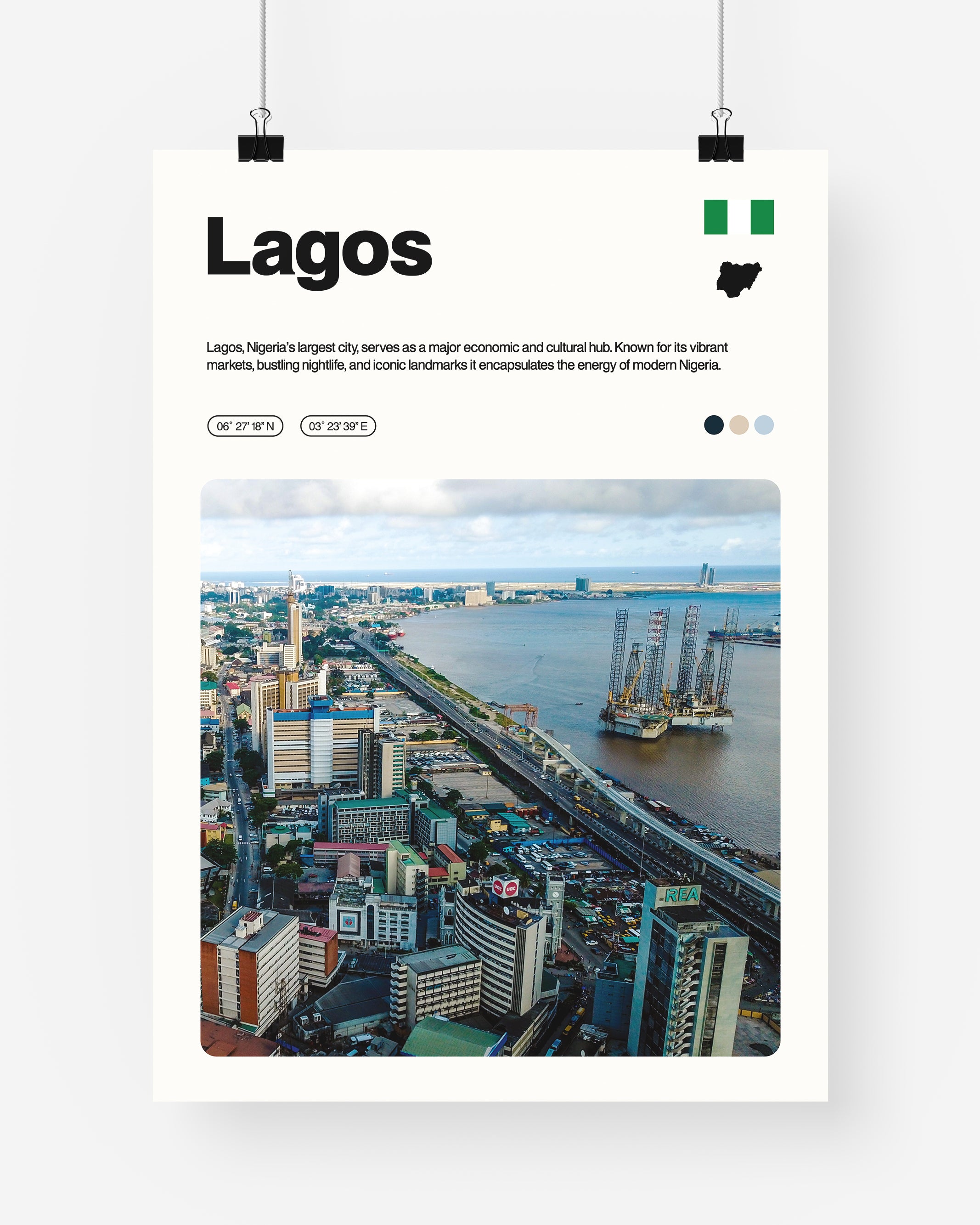 Lagos Print
