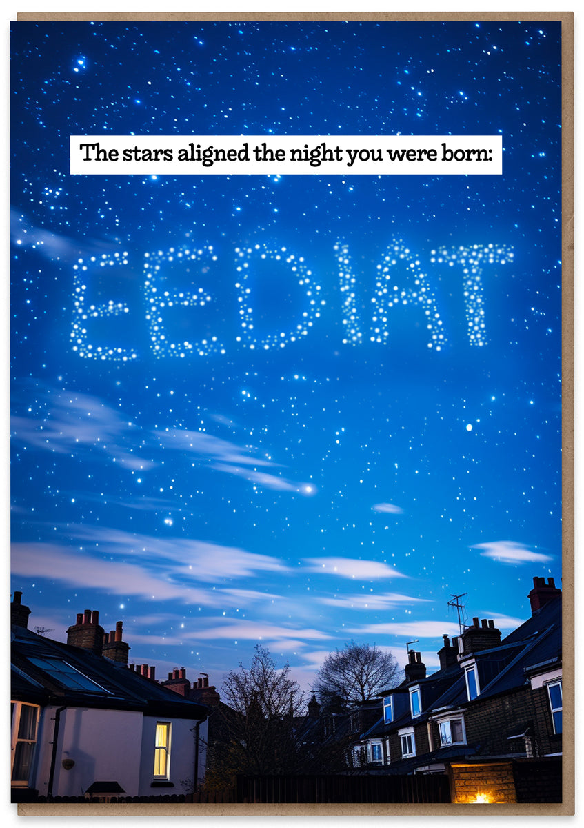 Stars Aligned Eediat Hood Greetings