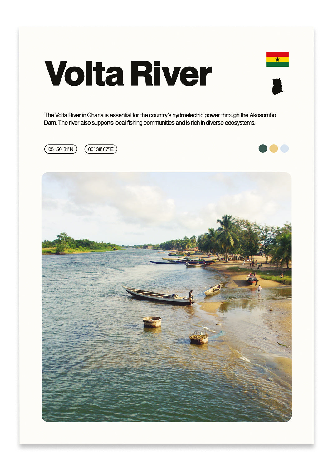 Volta River Print