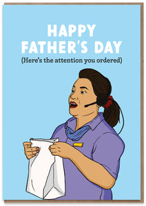 Father's Day Attention Order