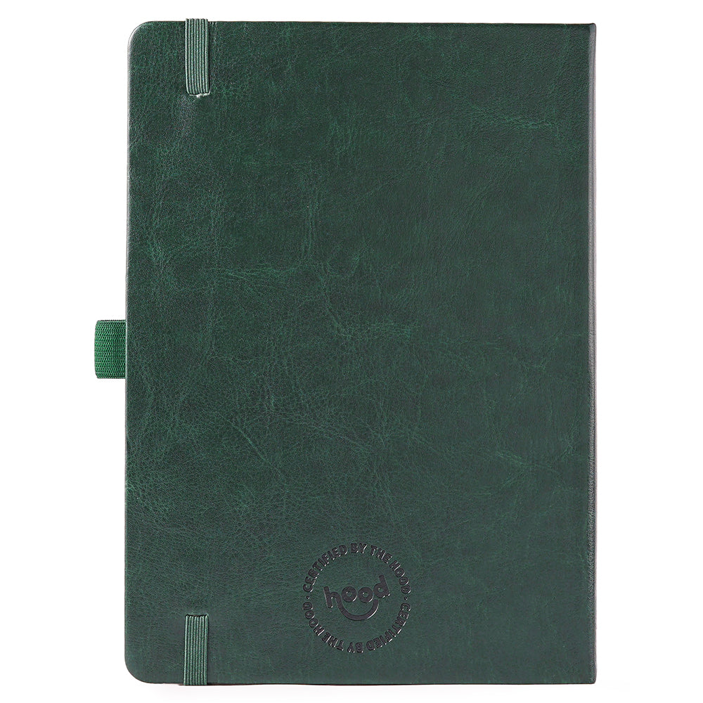 Notes & Dem Tings Deya Notebook - Forest Green