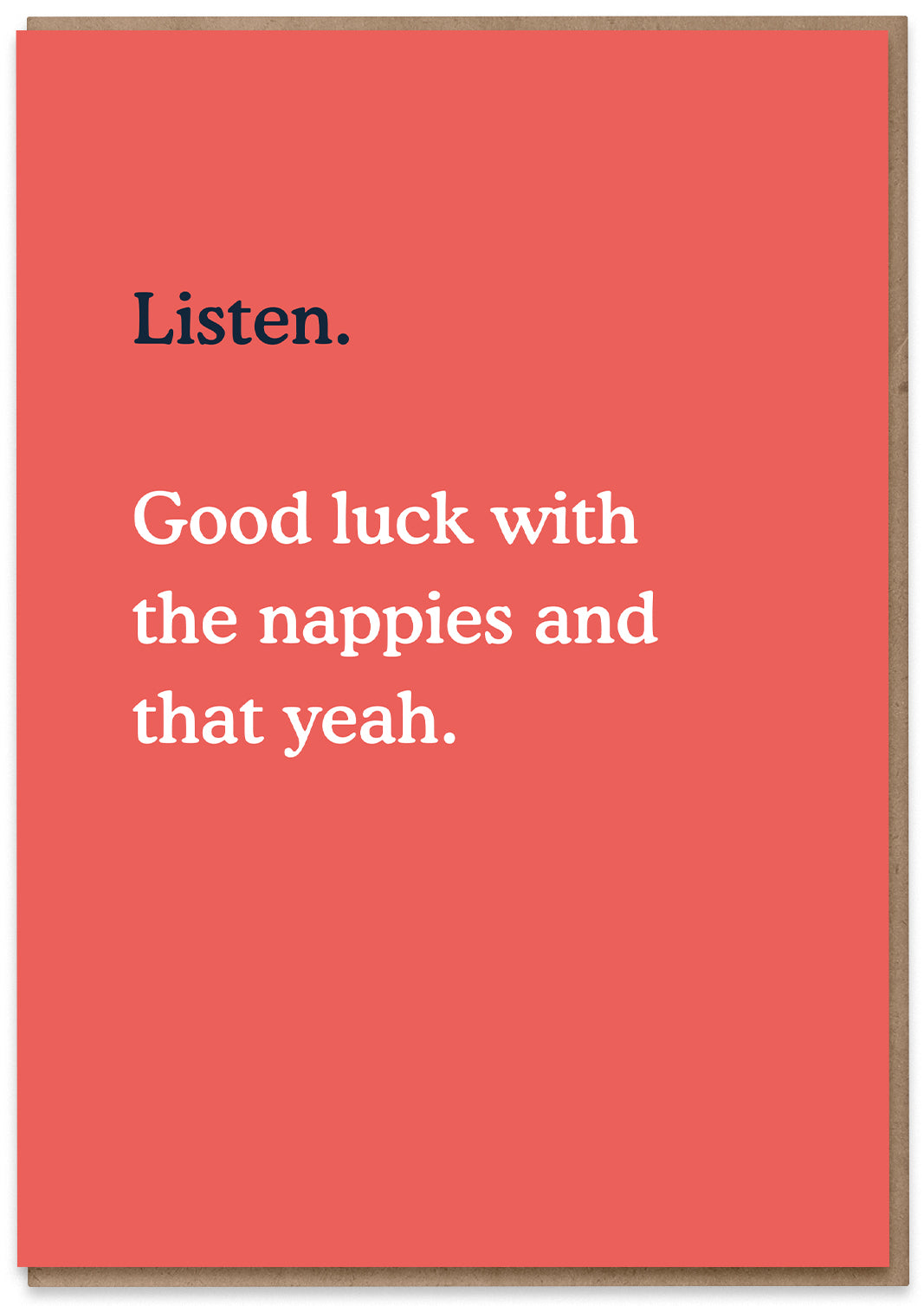 Good Luck with Nappies