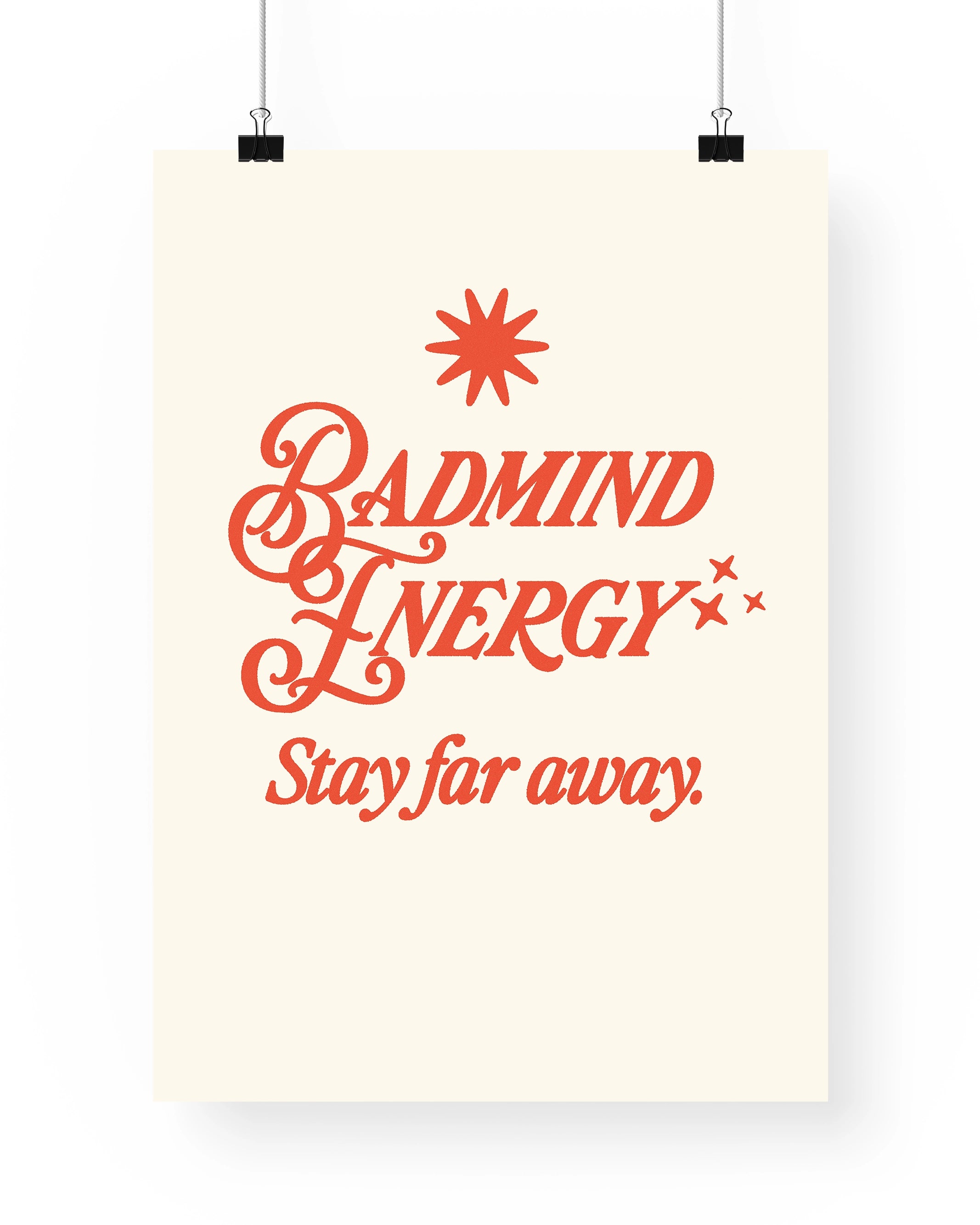 Badmind Energy Print