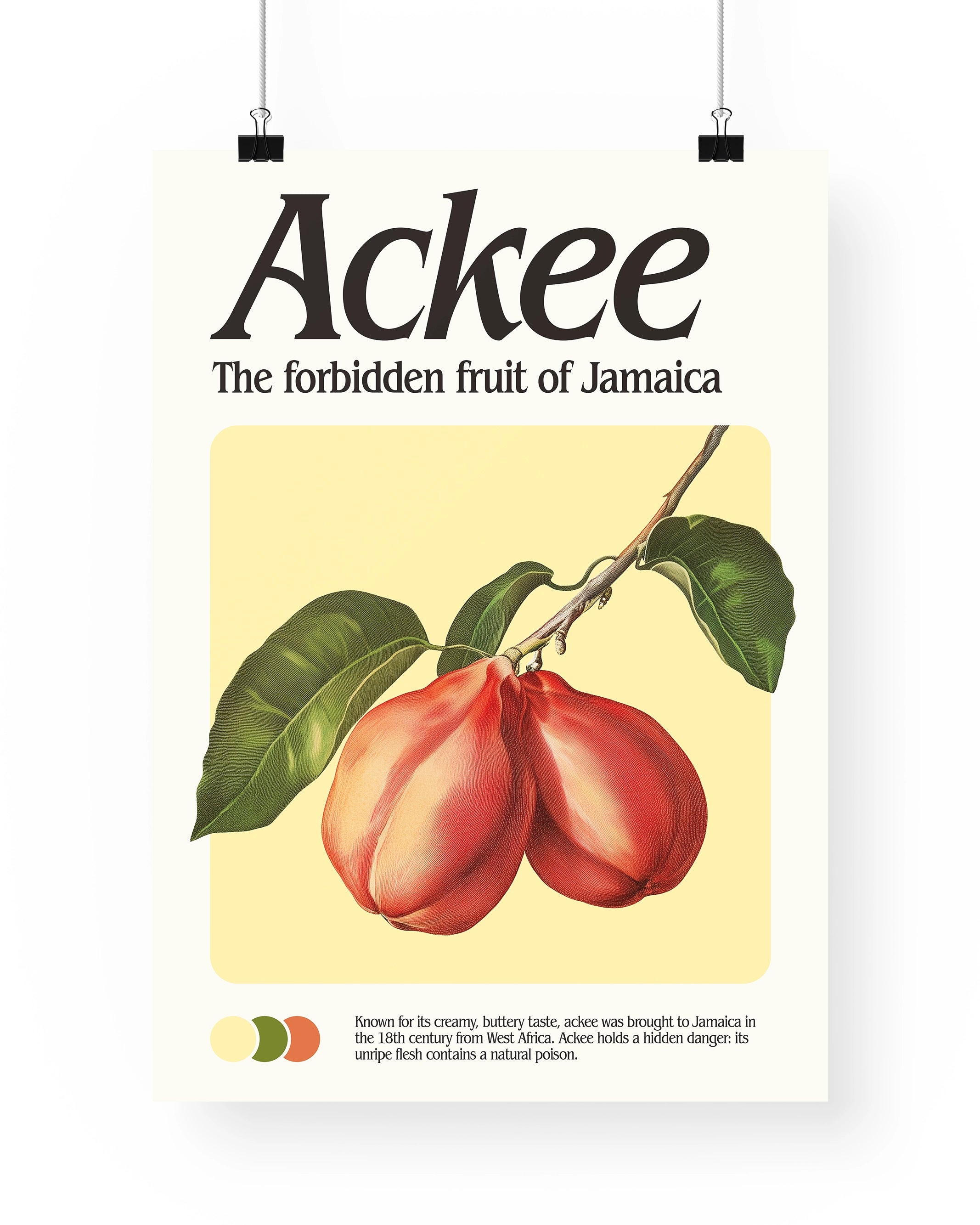 Ackee Print