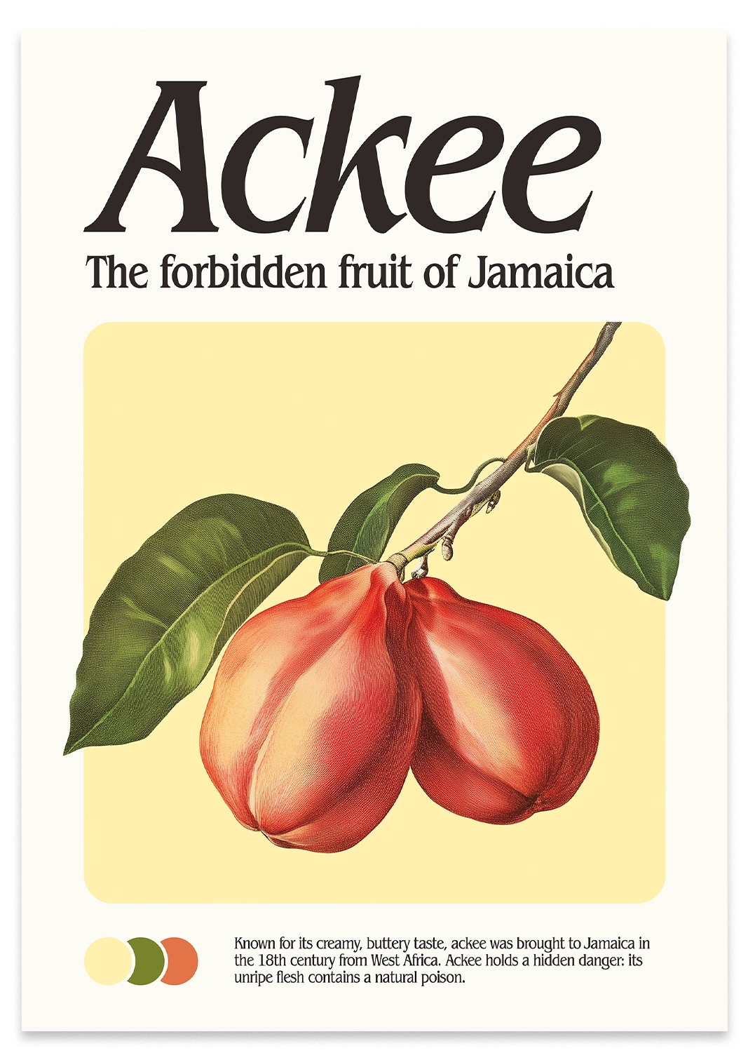 Ackee Print