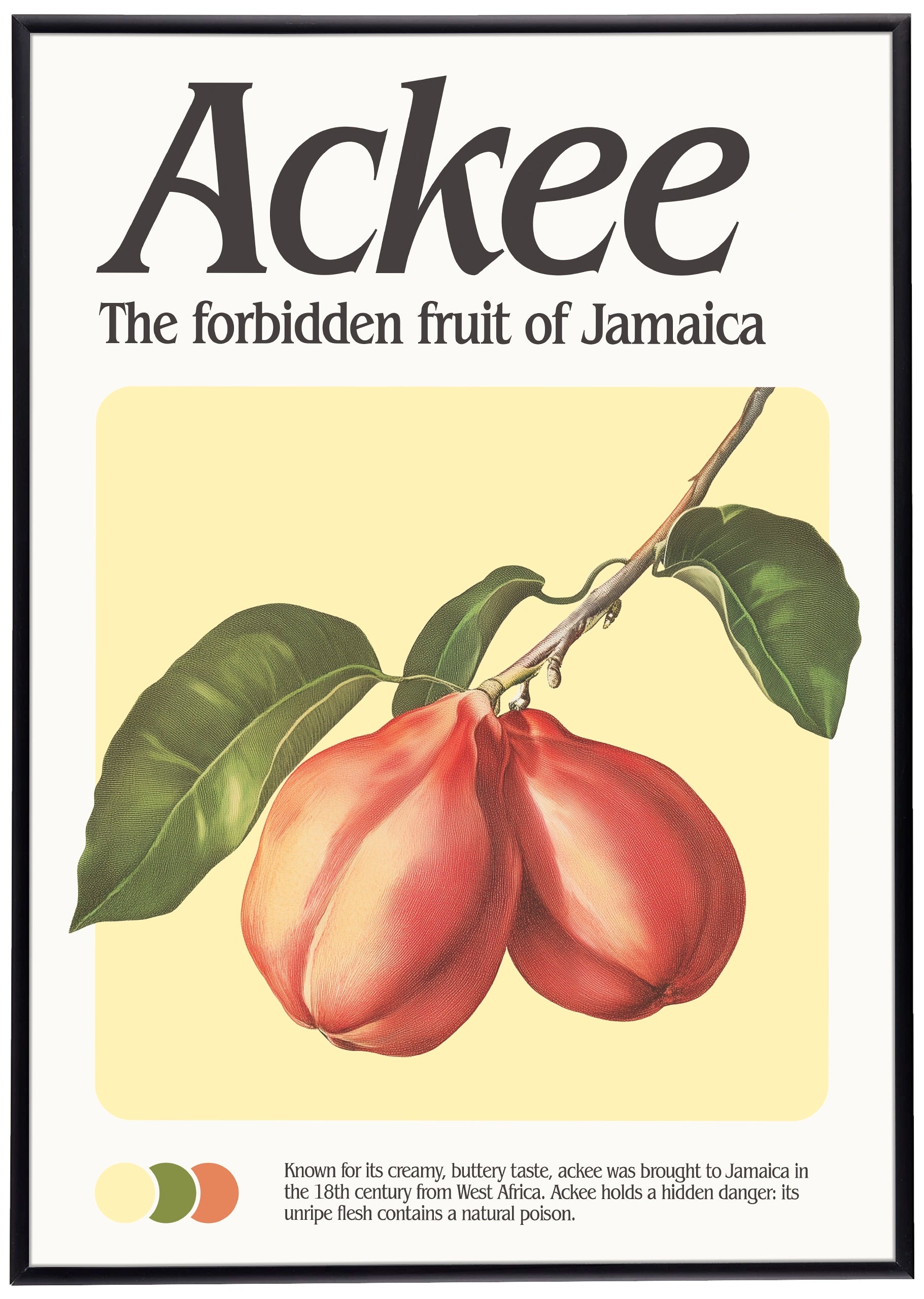 Ackee Print