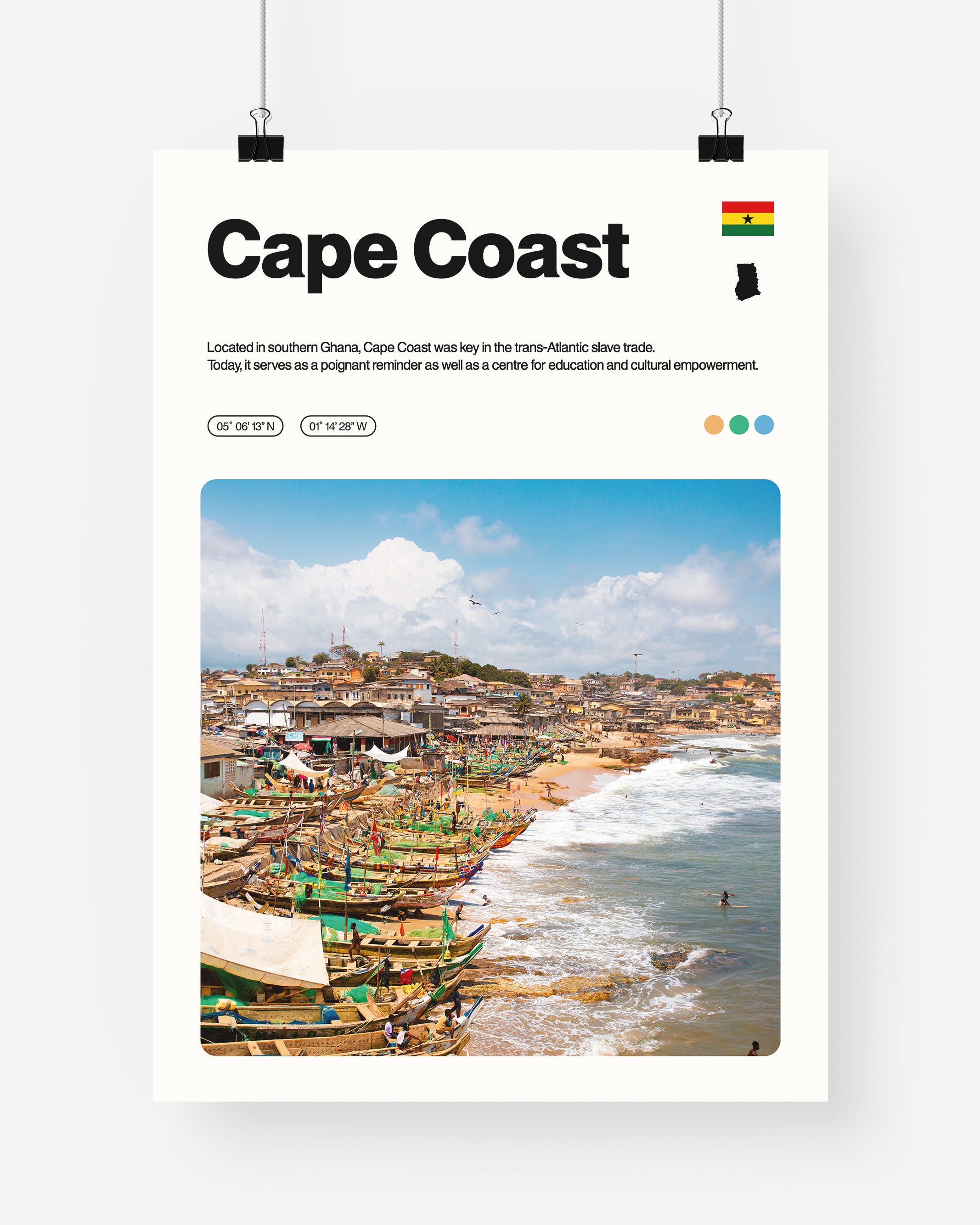 Cape Coast Print