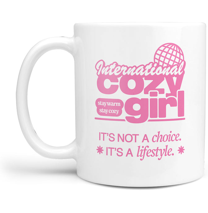 International Cozy Girl Mug