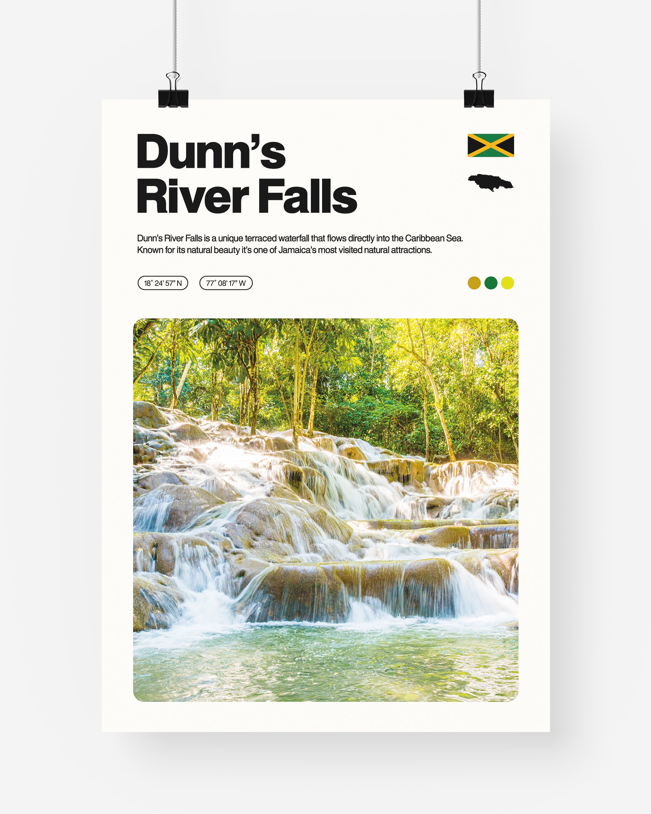 Dunn's River Falls Print