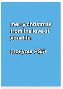 Merry Christmas - Not the PS5