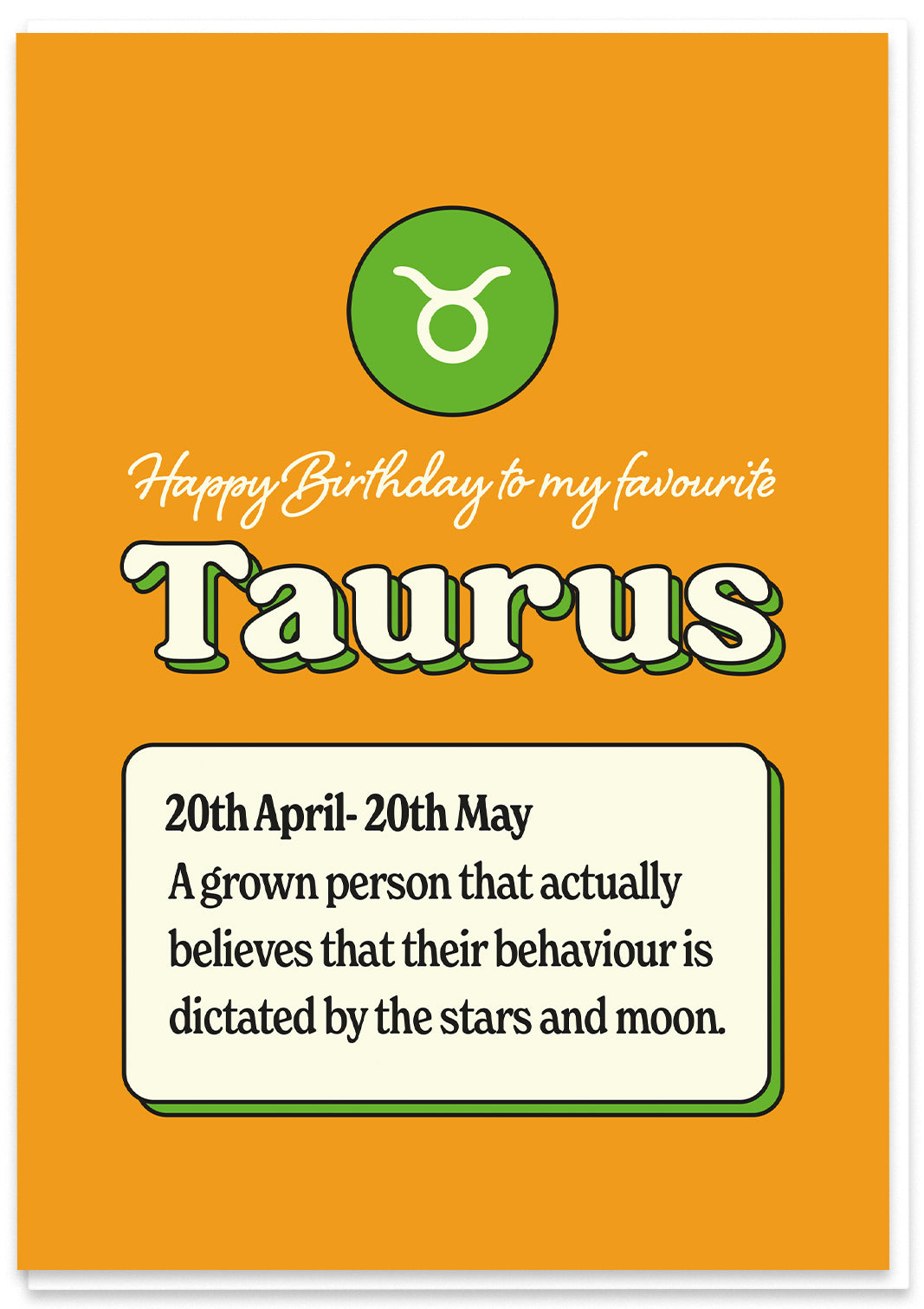 Favourite Taurus