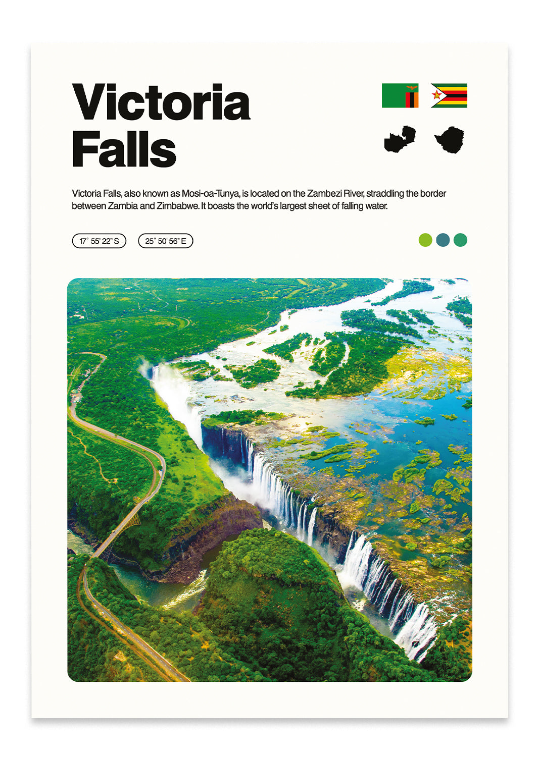 Victoria Falls Print