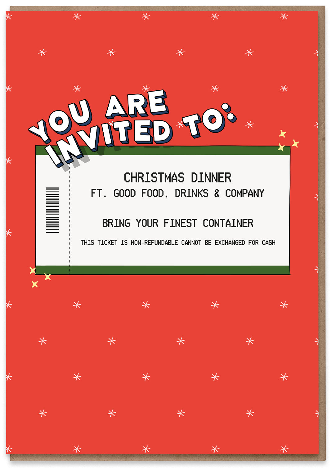 Christmas Dinner Invitation