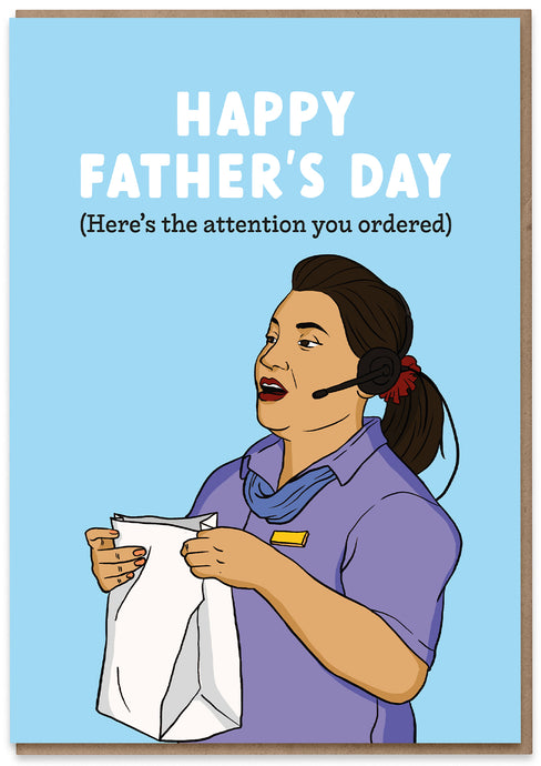 Father's Day Attention Order