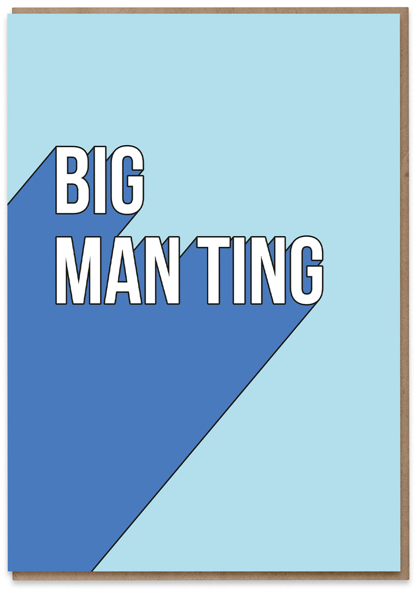 Big Man Ting Hood Greetings