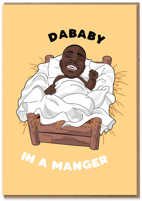 DaBaby in a Manger