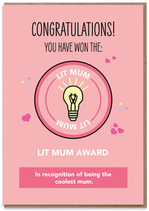 Lit Mum Award