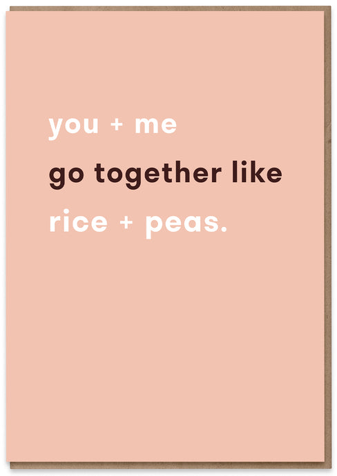 Like Rice & Peas