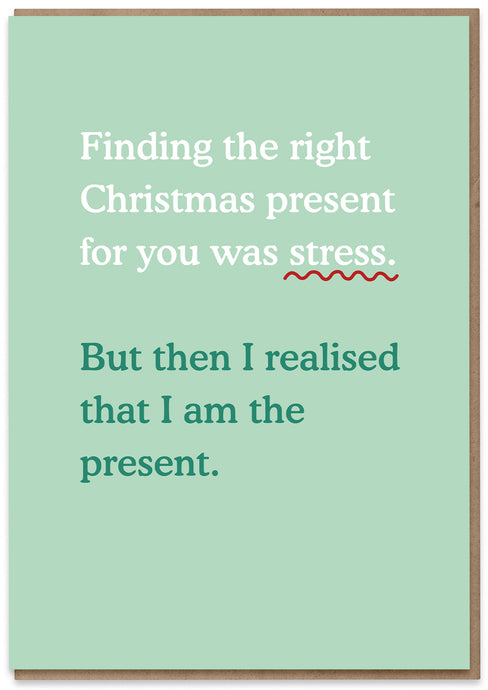 Christmas Present Stress